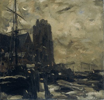 Dordrecht di Sera da Jacob Maris