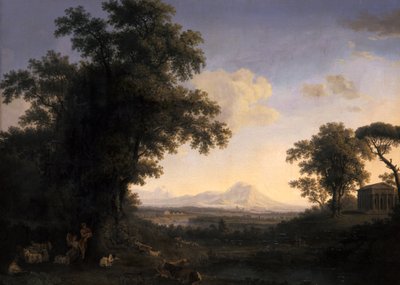 Paesaggio arcadico, 1829 da Jacob Philippe Hackert