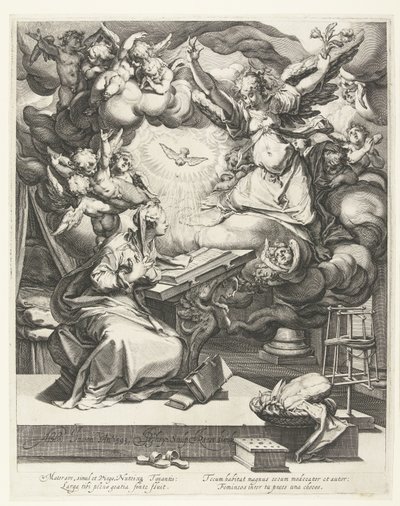 Annunciazione da Jacob de Gheyn (II)