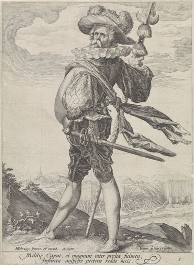 Colonnello da Jacob de Gheyn (II)