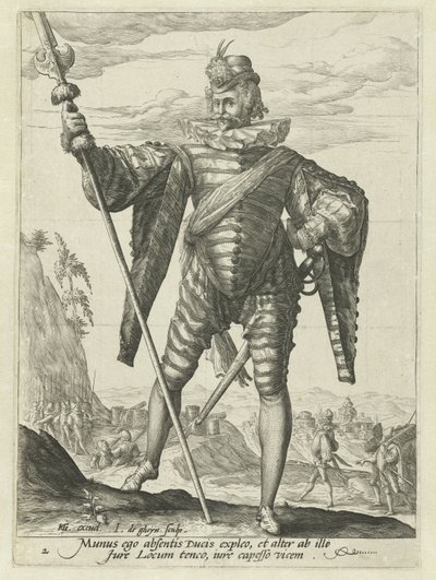 Tenente colonnello da Jacob de Gheyn (II)