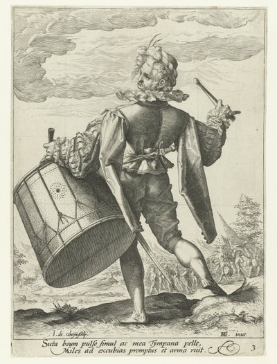 Tamburino da Jacob de Gheyn (II)