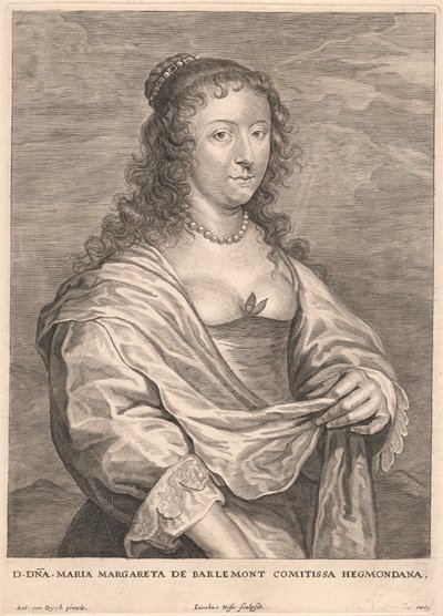 Maria Margareta de Barlemont Comitissa Hegmondana da Jacobus Neeffs