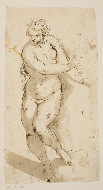 Nudo femminile in cammino da Jacopo Palma