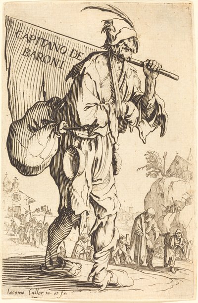 Capitano dei Baroni da Jacques Callot