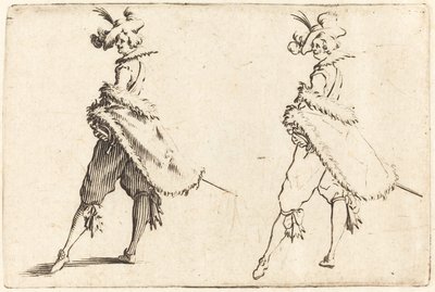 Gentiluomo visto di lato da Jacques Callot