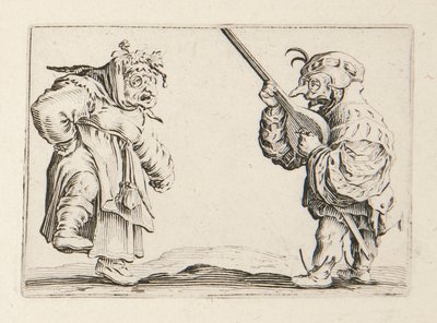 Les Caprices, serie di 50 da Jacques Callot