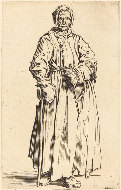 Donna con un occhio solo da Jacques Callot