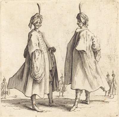 Due Turchi da Jacques Callot