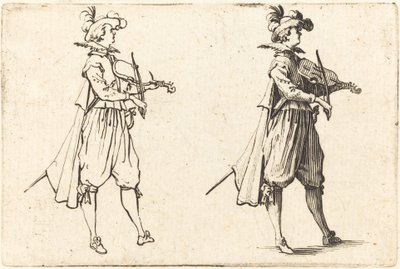 Violinista da Jacques Callot