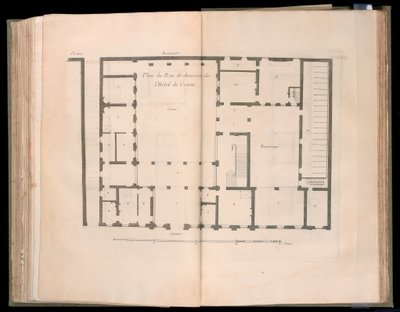 Stampa rilegata (Francia) da Jacques François Blondel