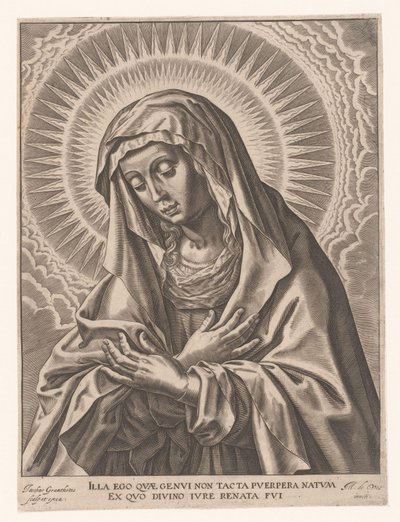 Vergine Maria da Jacques Granthomme