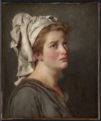 Giovane Donna con un Turbante da Jacques Louis David