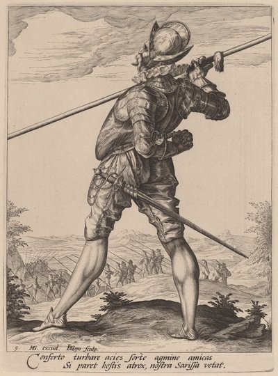 Picchiere da Jacques de Gheyn II after Hendrik Goltzius