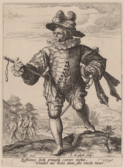 Prevosto da Jacques de Gheyn II after Hendrik Goltzius