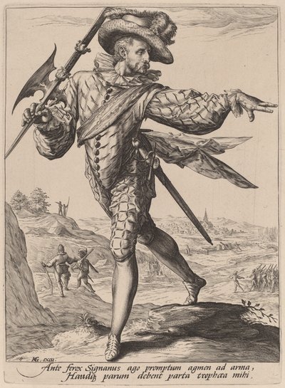 Sergente da Jacques de Gheyn II after Hendrik Goltzius