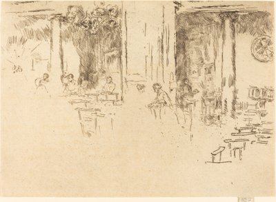 Chiesa, Bruxelles, 1887 da James Abbott McNeill Whistler