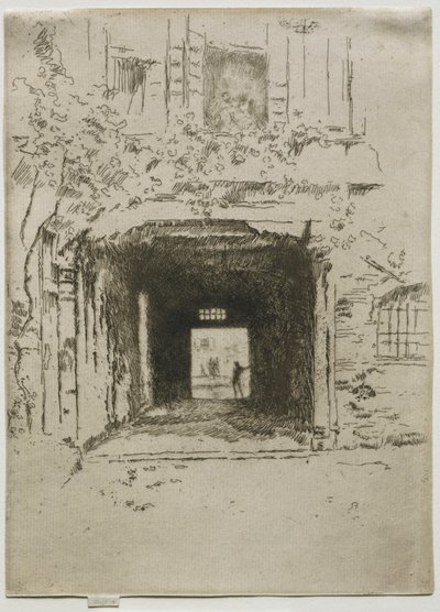 Porta e vite, 1886 da James Abbott McNeill Whistler