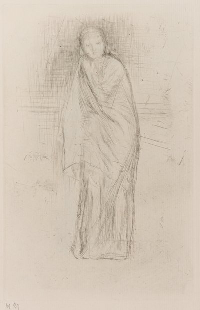 Modello drappeggiato da James Abbott McNeill Whistler