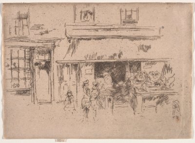 Exeter Street da James Abbott McNeill Whistler