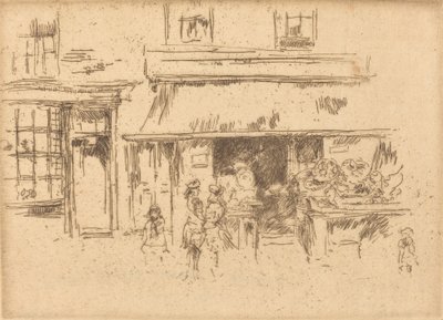 Exeter Street da James Abbott McNeill Whistler