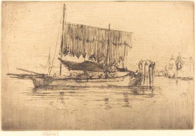 Barca da pesca, 1880 da James Abbott McNeill Whistler