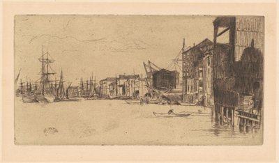 Free Trade Wharf da James Abbott McNeill Whistler