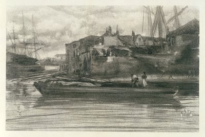 Limehouse, 1878 da James Abbott McNeill Whistler