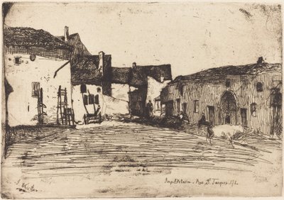 Liverdun, 1858 da James Abbott McNeill Whistler