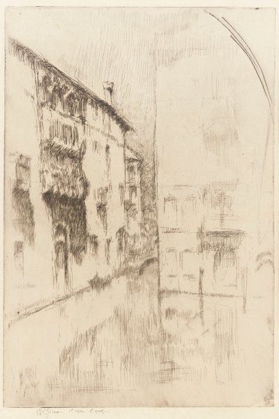 Notturno: Palazzi, 1879-1880 da James Abbott McNeill Whistler