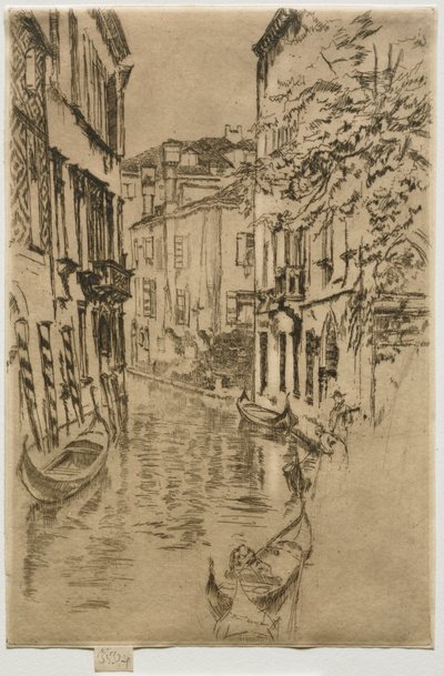 Canale tranquillo da James Abbott McNeill Whistler