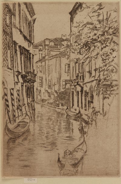 Canale Tranquillo da James Abbott McNeill Whistler