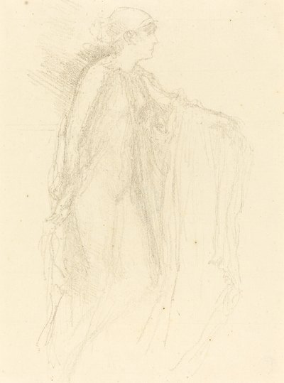 Il cappello, 1893 da James Abbott McNeill Whistler