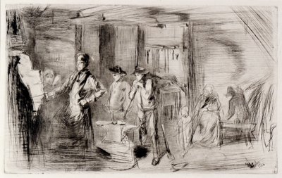 La fucina da James Abbott McNeill Whistler