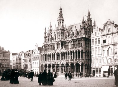 Piazza del Mercato, Bruxelles, 1898 da James Batkin