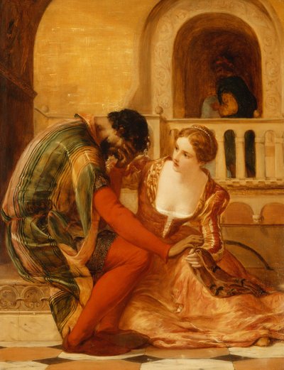 Il primo sospetto di Otello da James Clarke Hook