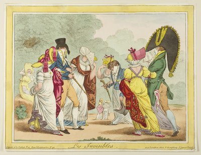 Gli invisibili da James Gillray