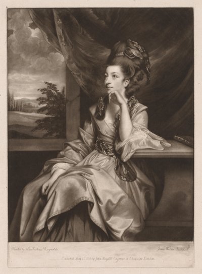 Catherine Bunbury, 1778 da James I. Watson