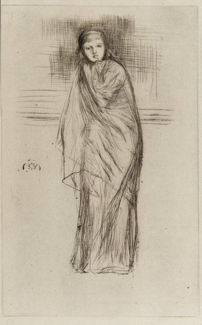 Modello Drappeggiato da James Abbott McNeill Whistler