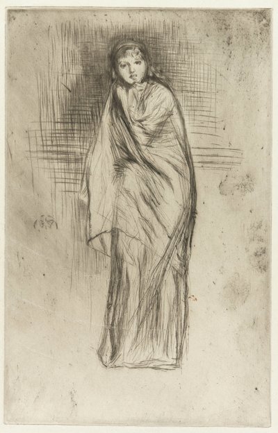 Modello drappeggiato da James Abbott McNeill Whistler