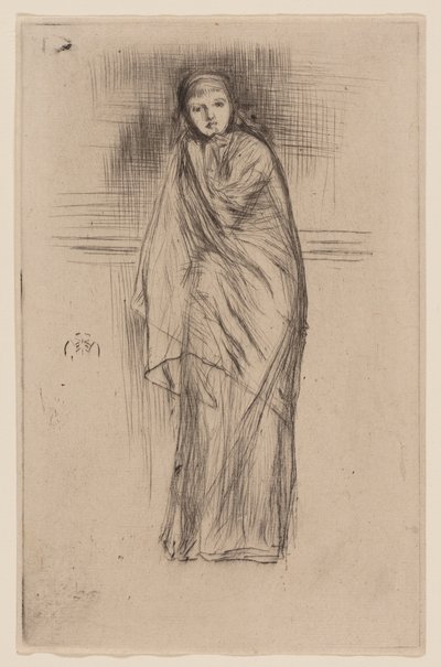 Modella drappeggiata da James Abbott McNeill Whistler