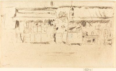 Negozio di mobili da James Abbott McNeill Whistler