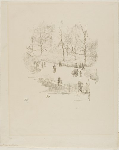 Giardini di Kensington da James Abbott McNeill Whistler