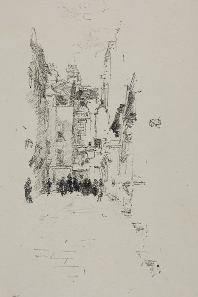 Piccola corte, Cloth Fair da James Abbott McNeill Whistler