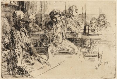 Lavoratori del lungomare da James Abbott McNeill Whistler