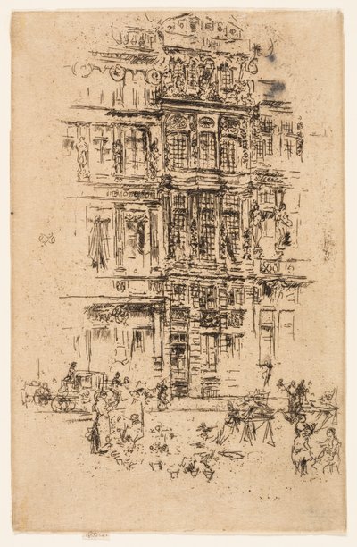 Palazzi, Bruxelles da James Abbott McNeill Whistler