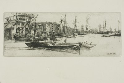 Magazzini del Tamigi da James Abbott McNeill Whistler