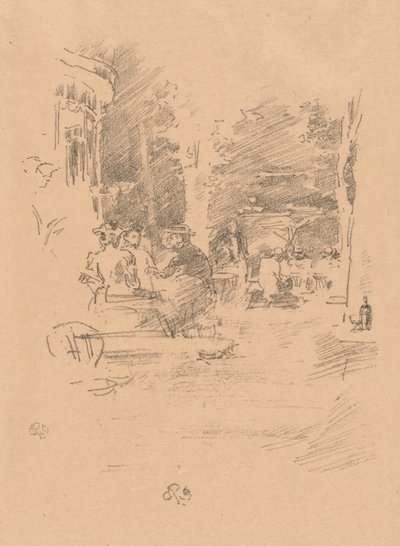 Il piccolo caffè au Bois da James Abbott McNeill Whistler