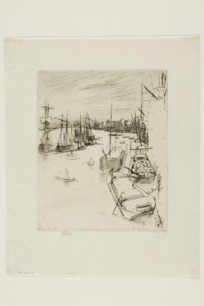 Il piccolo Rotherhithe da James Abbott McNeill Whistler