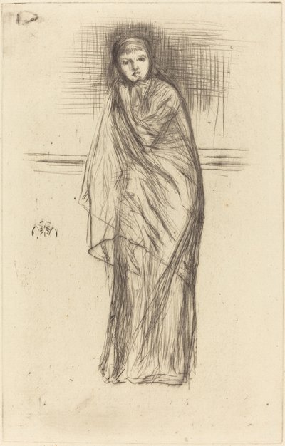 Il modello che riposa da James Abbott McNeill Whistler